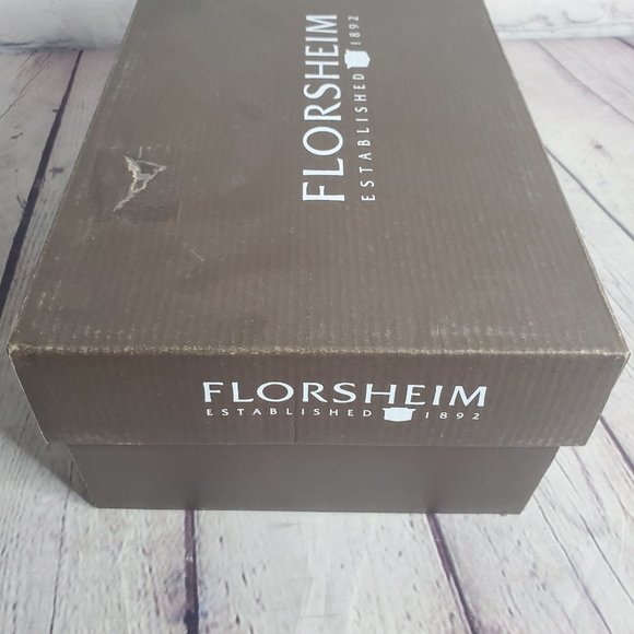 Florsheim Atlantic Venetian Gray Leather Slip-Ons